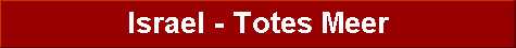 Israel - Totes Meer